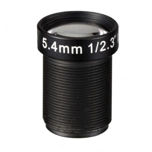 5.4mm 12MP 4K F2.8 M12 Lens