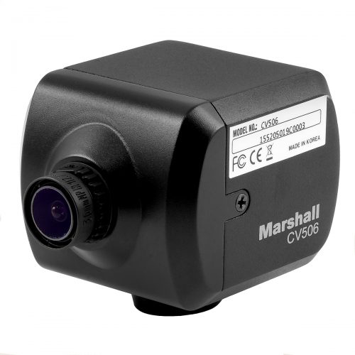Marshall CV506 camera 3/4 view left