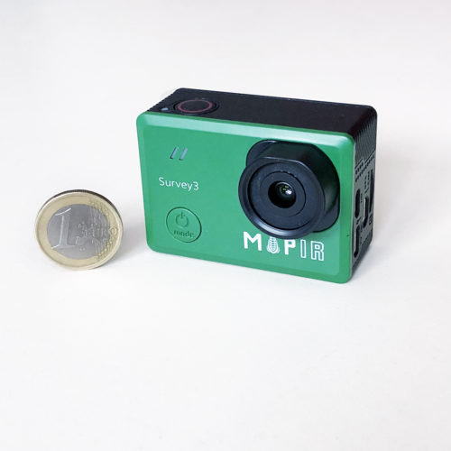 Mapir Survey 3 camera with coin