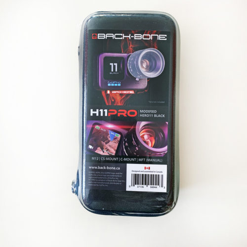 Back-Bone H11PRO camera packaging
