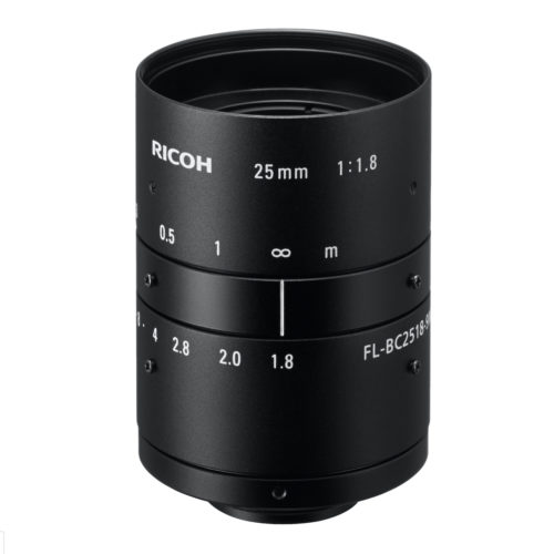 Ricoh FL-BC2518-9M lens side view