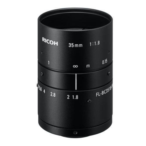 Ricoh FL-BC3518-9M lens side view