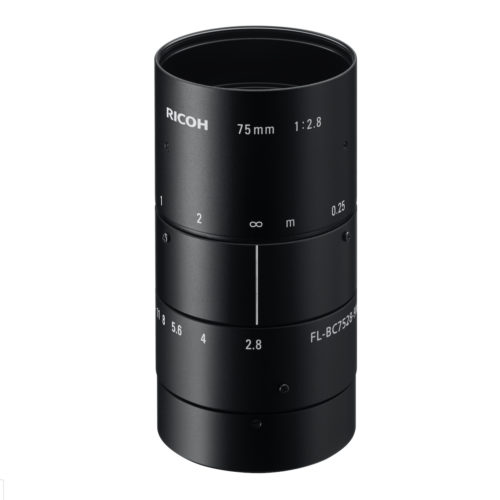 Ricoh FL-BC7528-9M lens side view