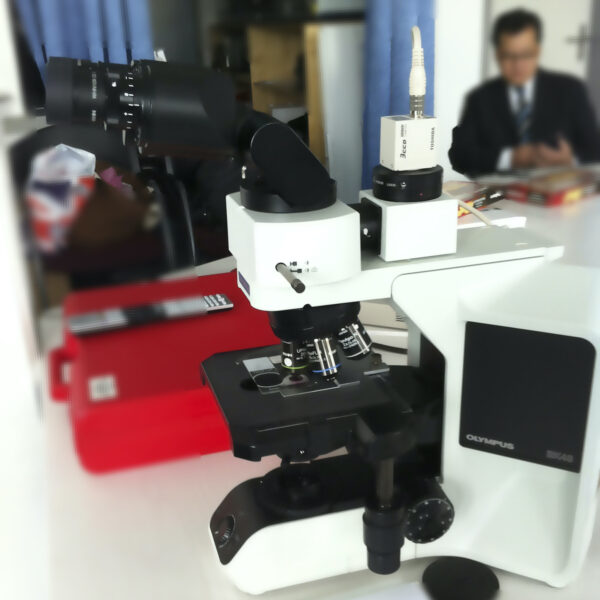 Canon IK-HD3H on Microscope