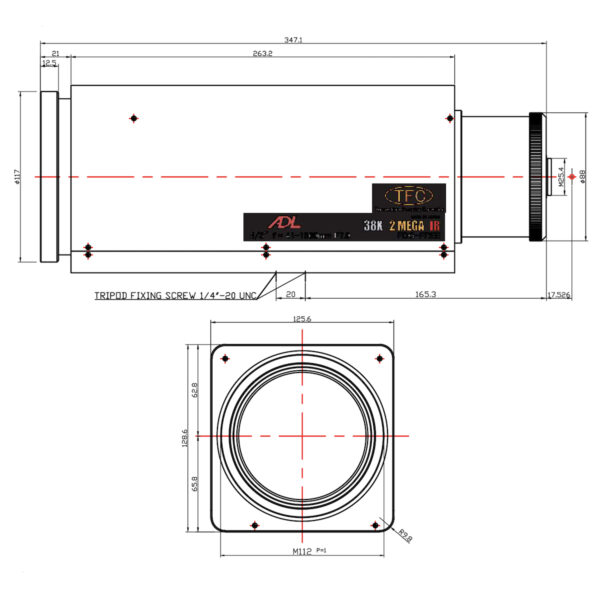 ADL MZ38x4179DPFIR-T lens drawing