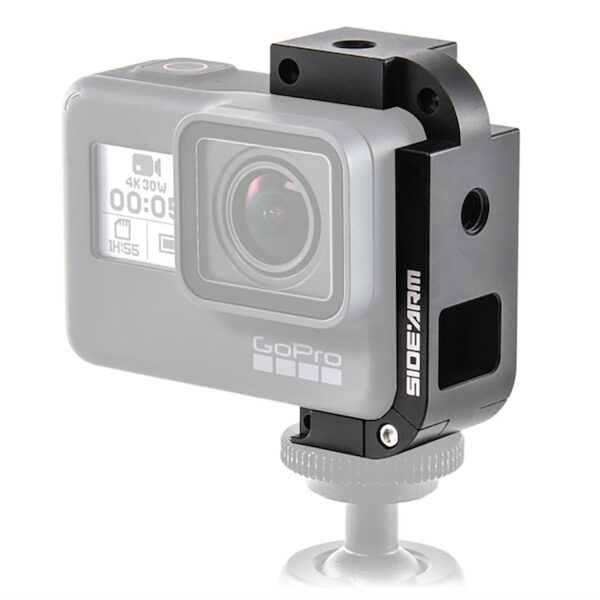 Back-Bone Sidearm mounted on GoPro Camera