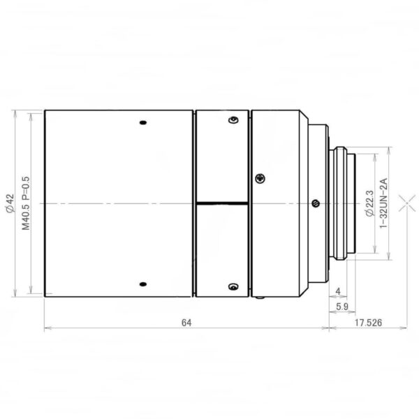 Ricoh FL-BC1618-9M lens drawing