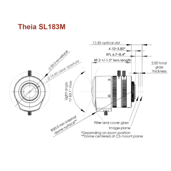 Theia SL183M drawing