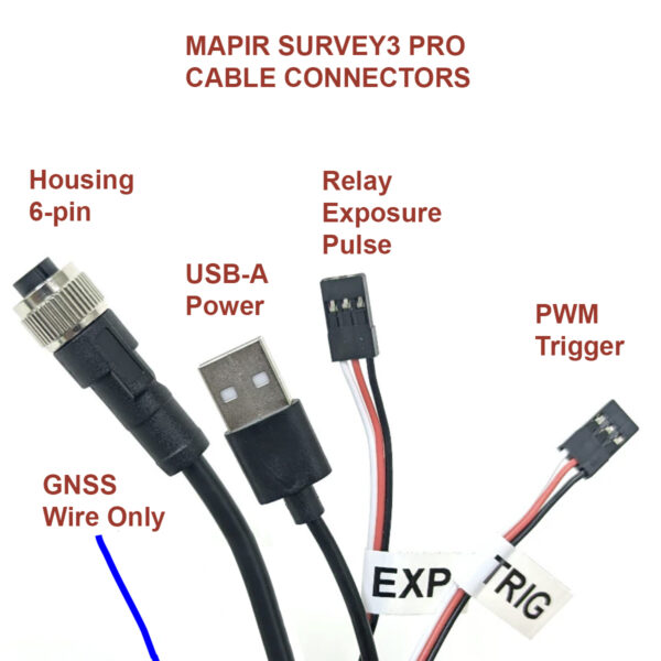 Mapir Survey3 PRO cable connections