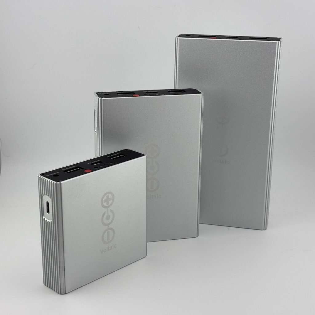 Voltaic Battery range 3/4 view